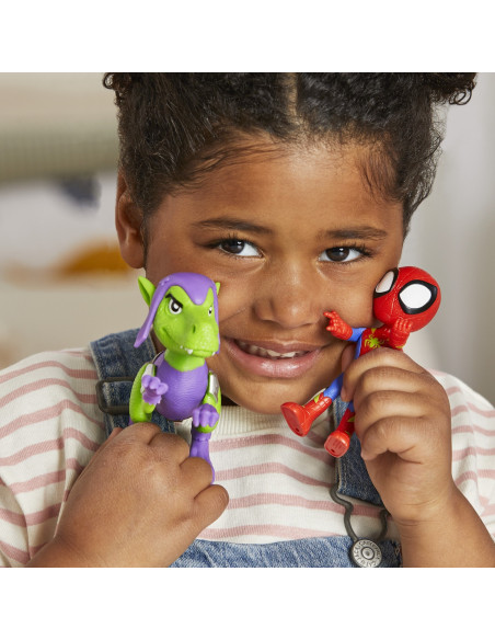 F9478_G0120,Spidey Si Prietenii Marvel Dino Webs Spidey Si Goblin Raptor