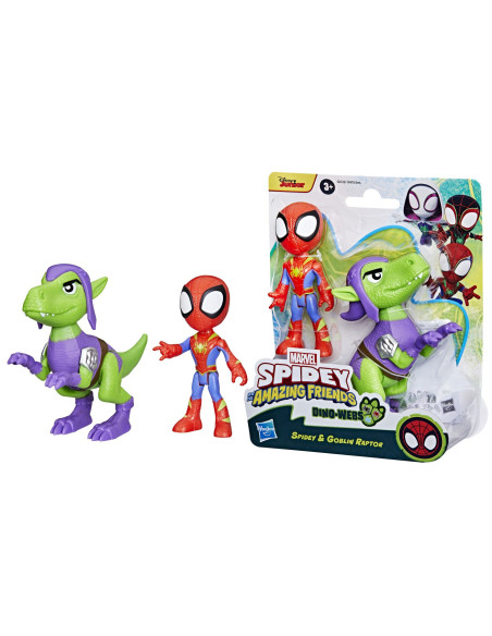 F9478_G0120,Spidey Si Prietenii Marvel Dino Webs Spidey Si Goblin Raptor