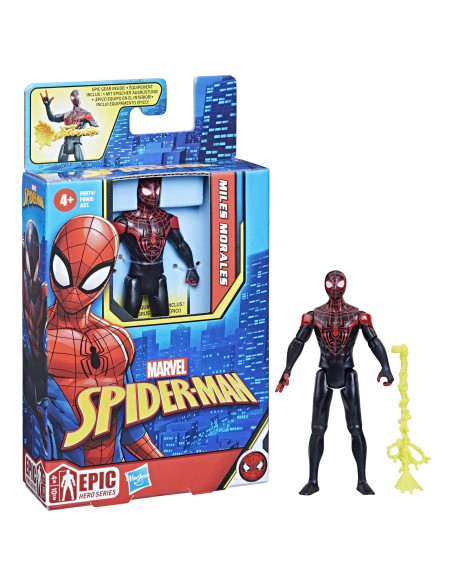 F6900_F6974,Spiderman Epic Hero Figurina Miles Morales 10cm