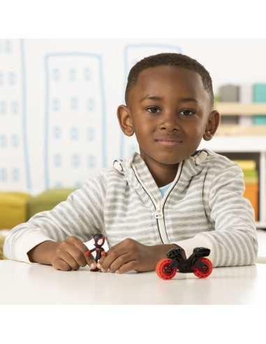 F3714_F4002,Spiderman Set Motocicleta Si Figurina Miles Morales Spider Man 6cm