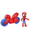 F3714_F4001,Spiderman Set Motocicleta Si Figurina Spidey 6cm