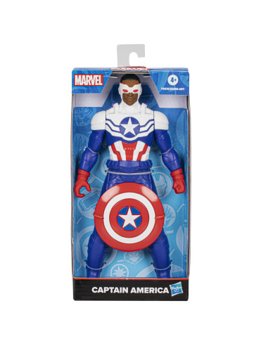 E5556_F6936,Marvel Avengers Figurina Captain America Albastru Deschis 24cm