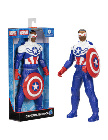 E5556_F6936,Marvel Avengers Figurina Captain America Albastru Deschis 24cm