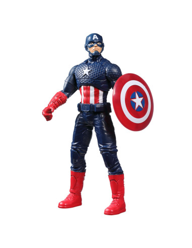 E5556_E5579,Marvel Avengers Figurina Captain America Albastru Inchis 24cm