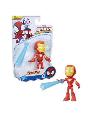 F1462_F3998,Spidey Prietenii Extraordinari Figurina Iron Man 10cm