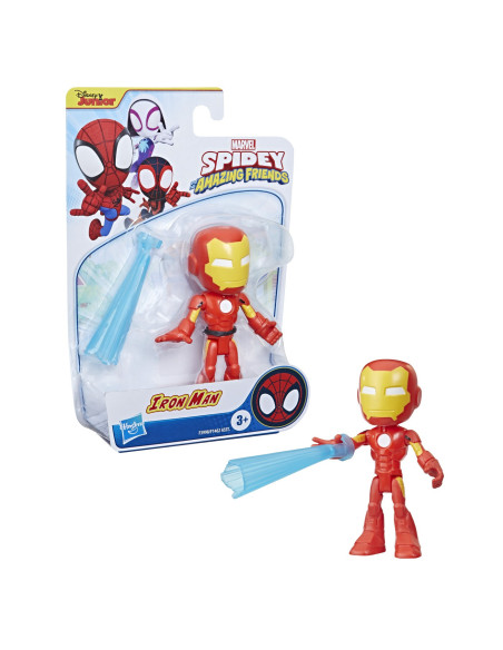 F1462_F3998,Spidey Prietenii Extraordinari Figurina Iron Man 10cm