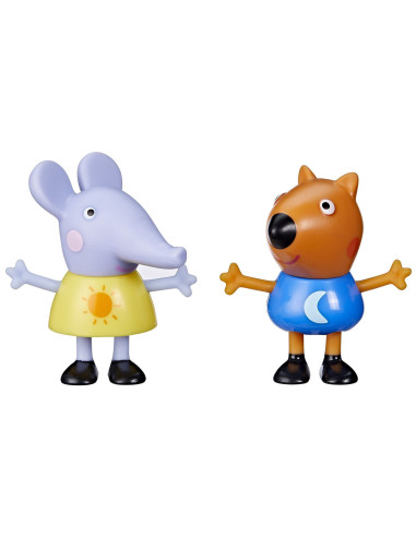 F6413_F7653,Peppa Pig Prieteni Buni Set 2 Figurine Elefantul Emily Si Vulpita Freddy