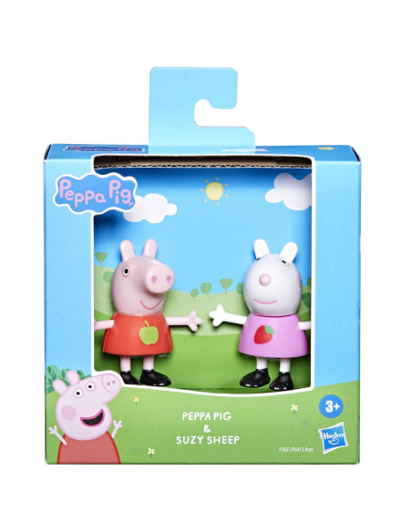 F6413_F7651,Peppa Pig Prieteni Buni Set 2 Figurine Peppa Si Oita Suzy