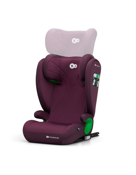 KCJUFI20RED0000,Scaun Auto Kinderkraft Junior Fix2, I-size 100-150 Cm, Cherry Red