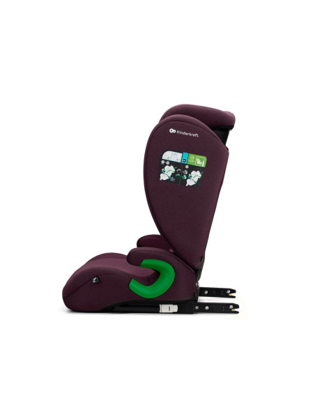 KCJUFI20RED0000,Scaun Auto Kinderkraft Junior Fix2, I-size 100-150 Cm, Cherry Red