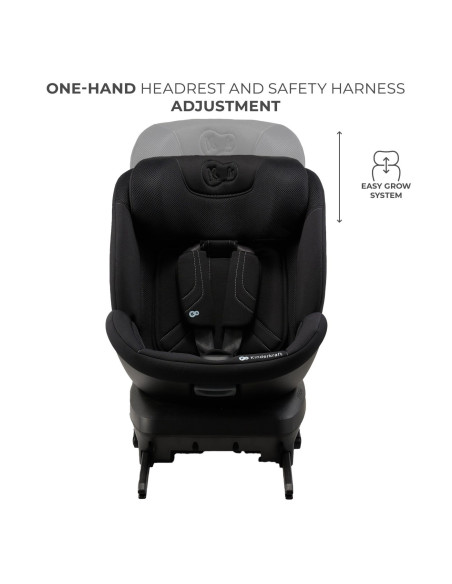 KCXPED03BLK0000,Scaun Auto Kinderkraft Xpedition 3 I-size 40-150 Cm, Black