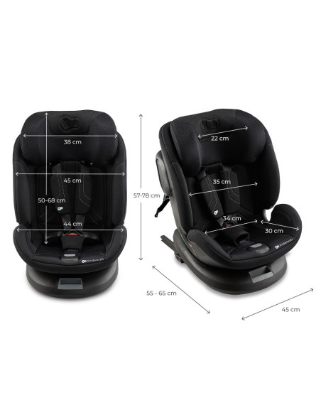 KCXPED03BLK0000,Scaun Auto Kinderkraft Xpedition 3 I-size 40-150 Cm, Black