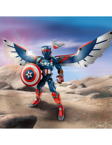 LEGO-76296,Lego Super Heroes Figurina De Constructie Capitanul America 76296