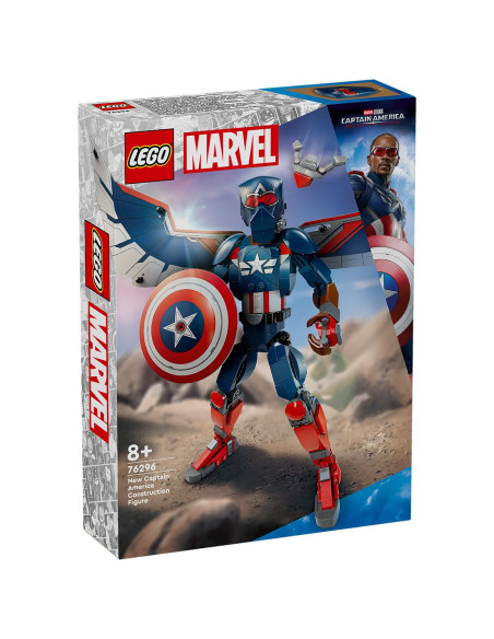 LEGO-76296,Lego Super Heroes Figurina De Constructie Capitanul America 76296