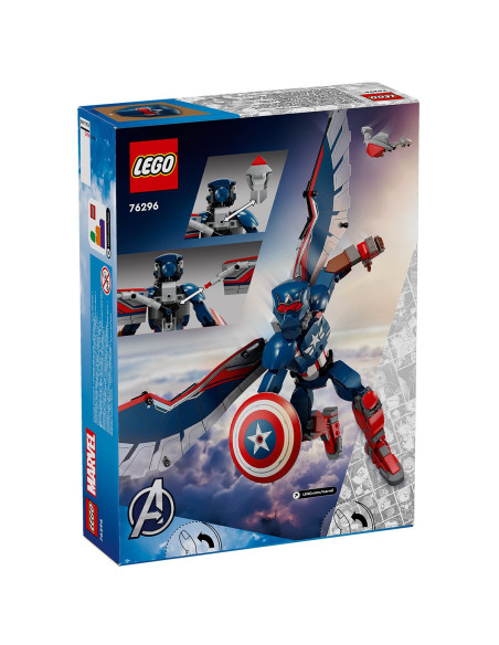 LEGO-76296,Lego Super Heroes Figurina De Constructie Capitanul America 76296