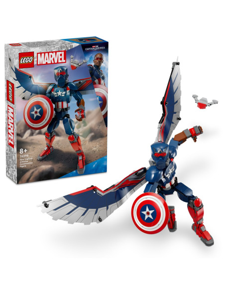 LEGO-76296,Lego Super Heroes Figurina De Constructie Capitanul America 76296