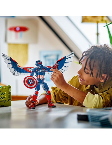 LEGO-76296,Lego Super Heroes Figurina De Constructie Capitanul America 76296