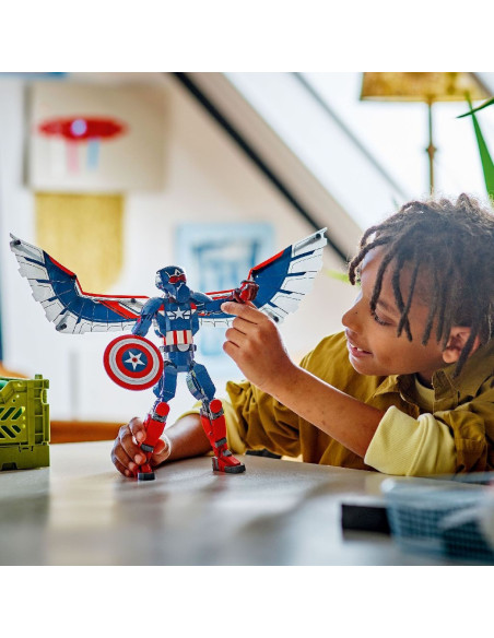 LEGO-76296,Lego Super Heroes Figurina De Constructie Capitanul America 76296