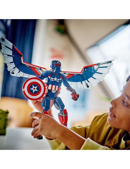 LEGO-76296,Lego Super Heroes Figurina De Constructie Capitanul America 76296