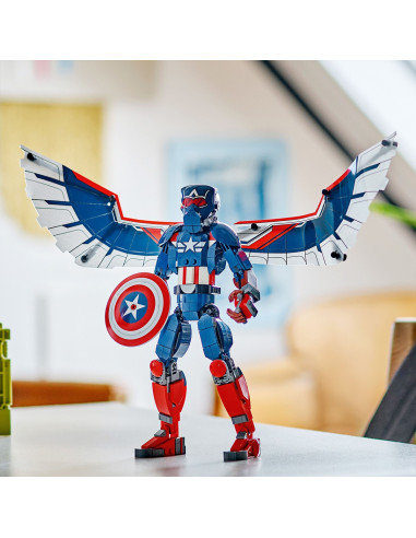 LEGO-76296,Lego Super Heroes Figurina De Constructie Capitanul America 76296
