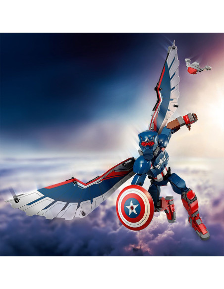 LEGO-76296,Lego Super Heroes Figurina De Constructie Capitanul America 76296