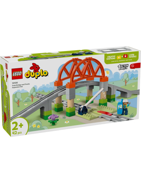LEGO-10426,Lego Duplo Set De Extindere Pod Cu Sine De Cale Ferata 10426