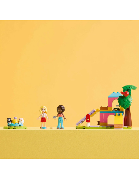 LEGO-42640,Lego Friends Teren De Joaca Pentru Porcusori De Guineea 42640