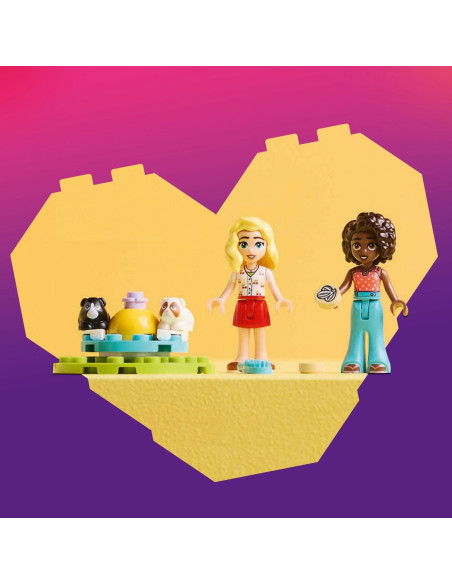 LEGO-42640,Lego Friends Teren De Joaca Pentru Porcusori De Guineea 42640
