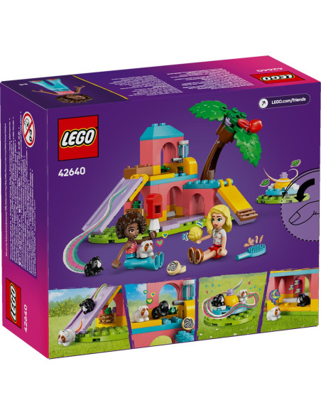 LEGO-42640,Lego Friends Teren De Joaca Pentru Porcusori De Guineea 42640