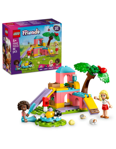 LEGO-42640,Lego Friends Teren De Joaca Pentru Porcusori De Guineea 42640