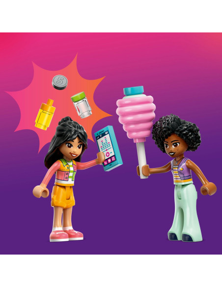 LEGO-42643,Lego Friends Taraba Cu Vata De Zahar Si Scuter 42643