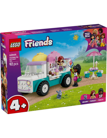 LEGO-42644,Lego Friends Furgoneta De Inghetata In Orasul Heartlake 42644