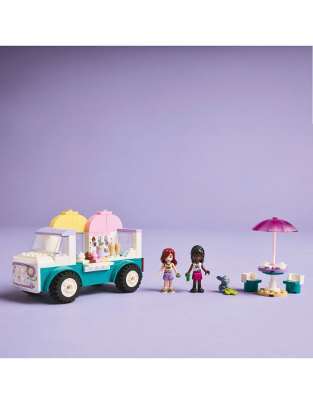 LEGO-42644,Lego Friends Furgoneta De Inghetata In Orasul Heartlake 42644
