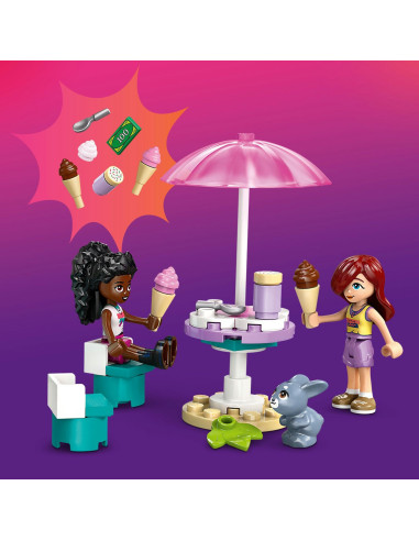LEGO-42644,Lego Friends Furgoneta De Inghetata In Orasul Heartlake 42644