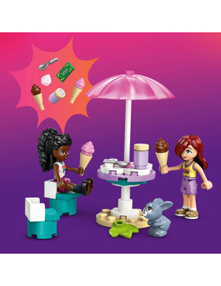 LEGO-42644,Lego Friends Furgoneta De Inghetata In Orasul Heartlake 42644