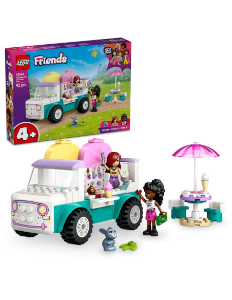 LEGO-42644,Lego Friends Furgoneta De Inghetata In Orasul Heartlake 42644