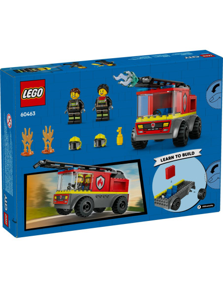 LEGO-60463,Lego City Camion De Pompieri Cu Scara 60463
