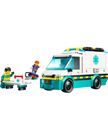 LEGO-60451,Lego City Ambulanta De Urgente 60451