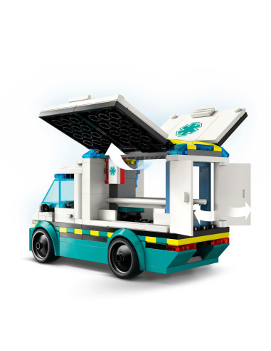 LEGO-60451,Lego City Ambulanta De Urgente 60451