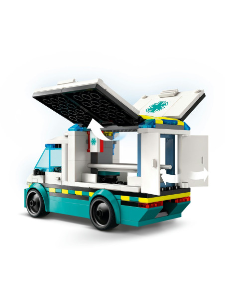 LEGO-60451,Lego City Ambulanta De Urgente 60451