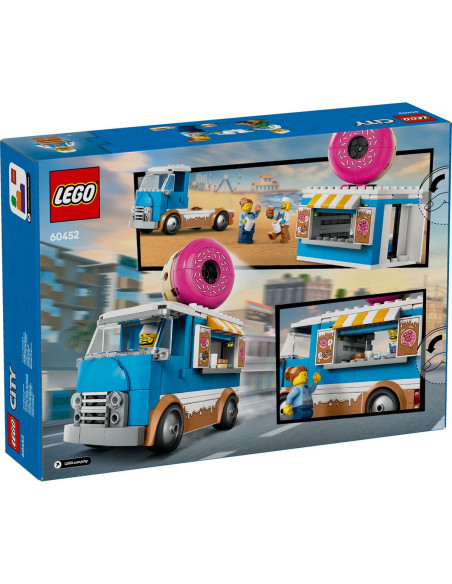 LEGO-60452,Lego City Furgoneta De Gogosi 60452