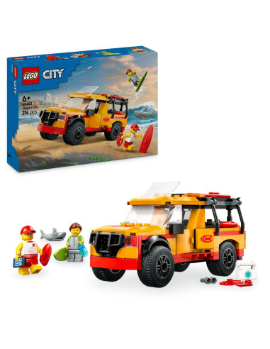 LEGO-60453,Lego City Masina De Interventie A Salvamarilor 60453
