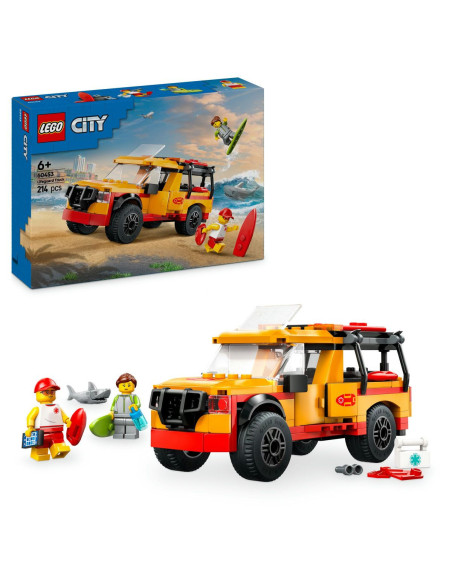 LEGO-60453,Lego City Masina De Interventie A Salvamarilor 60453