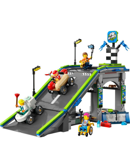 LEGO-60460,Lego City Fara Limite: Rampa Pentru Curse De Masini 60460 LEGO-60460,Lego City Fara Limite: Rampa Pentru Curse De Masini 60460
