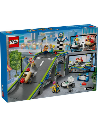LEGO-60460,Lego City Fara Limite: Rampa Pentru Curse De Masini 60460 LEGO-60460,Lego City Fara Limite: Rampa Pentru Curse De Masini 60460