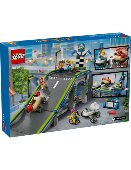 LEGO-60460,Lego City Fara Limite: Rampa Pentru Curse De Masini 60460 LEGO-60460,Lego City Fara Limite: Rampa Pentru Curse De Masini 60460