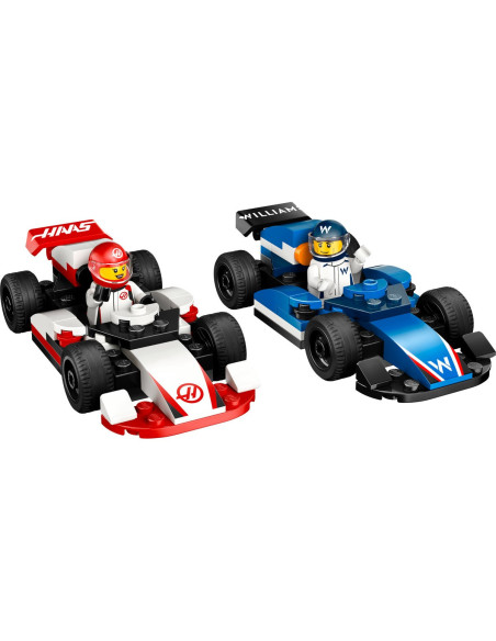 LEGO-60464,Lego City Masini De Curse F1 Williams Racing Si Haas F1 60464