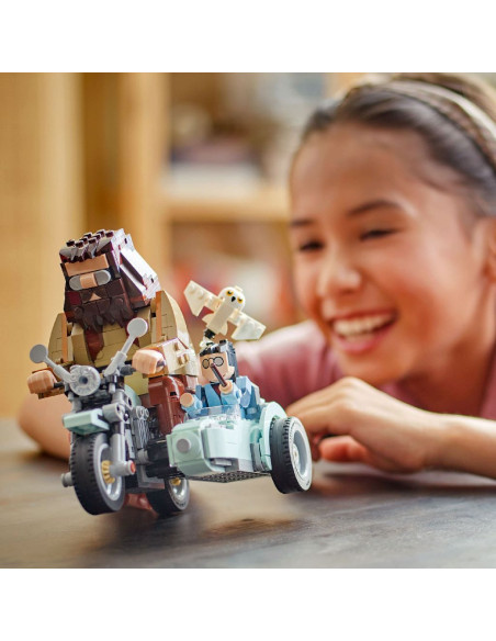 LEGO-76443,Lego Harry Potter Tm Hagrid Si Harry Pe Motocicleta 76443