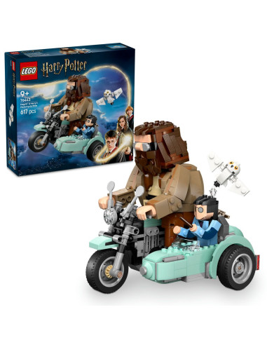 LEGO-76443,Lego Harry Potter Tm Hagrid Si Harry Pe Motocicleta 76443