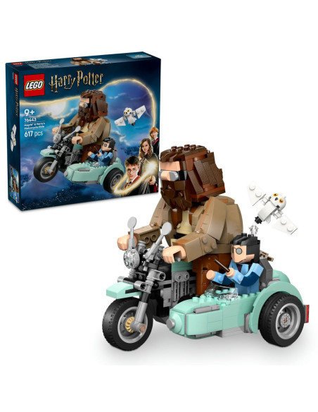 LEGO-76443,Lego Harry Potter Tm Hagrid Si Harry Pe Motocicleta 76443